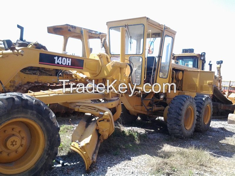 Used Grader Caterpillar 140H/CAT 140H Bulldozer