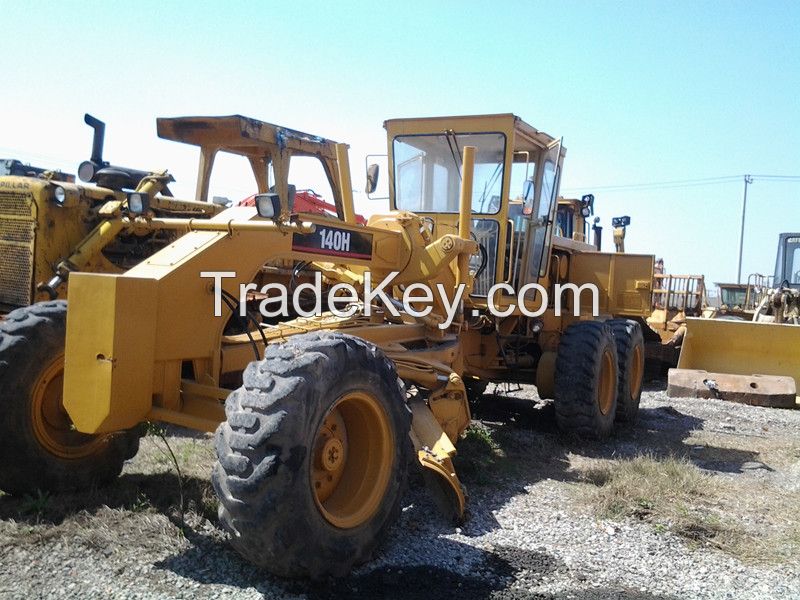 Used Grader Caterpillar 140H/CAT 140H Bulldozer 