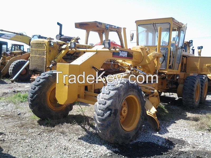 Used Grader Caterpillar 140H/CAT 140H Bulldozer