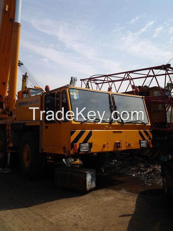 Used Truck Crane Demag AC435/ Used crane demag 150t