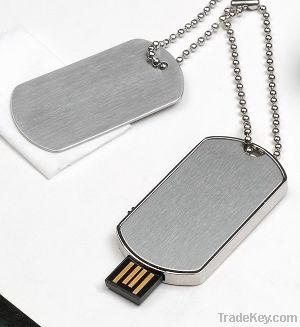 Dog tag usb flash drives