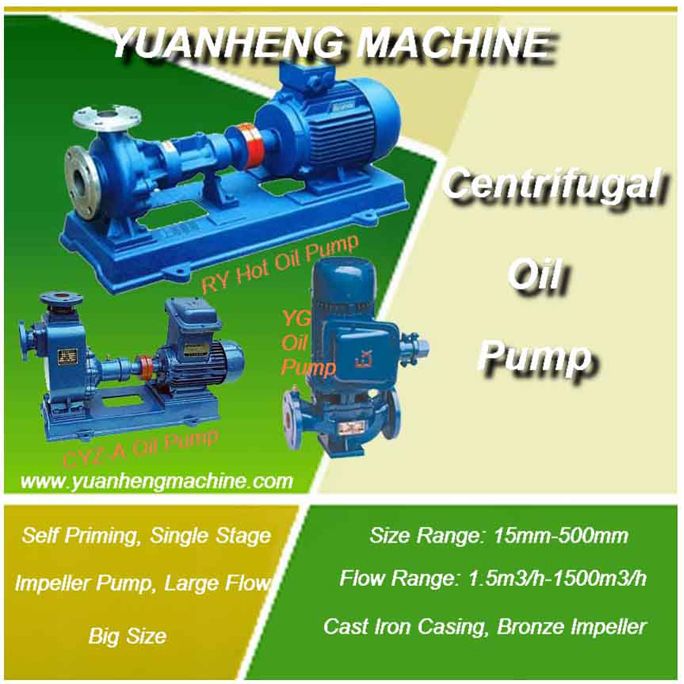 Hot Oil Centrifugal Oil Pump/Self Priming Oil Pump