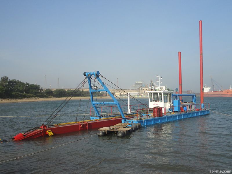 Hydraulic and wide used cutter suction dredger for sale