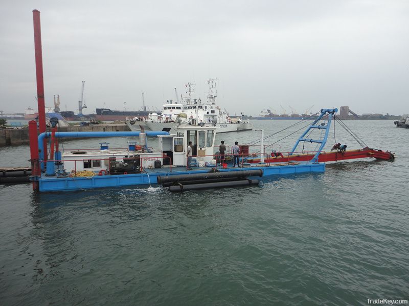 Small size dredging machine and equipments