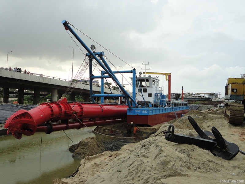 Wide used and hydraulic dredging ship for sale