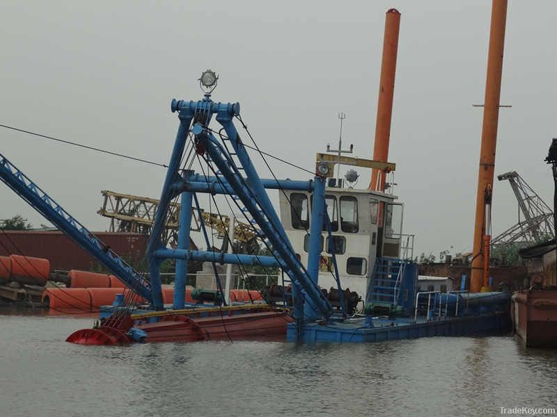 Hydraulic or electric system 8 inch cutter suction dredger