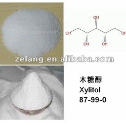 Plant Extract Xylitol 98% C5H12O5 CAS:87-99-0