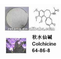 Plant Extract Colchicine 98% C22H25NO6 CAS:200-598-5