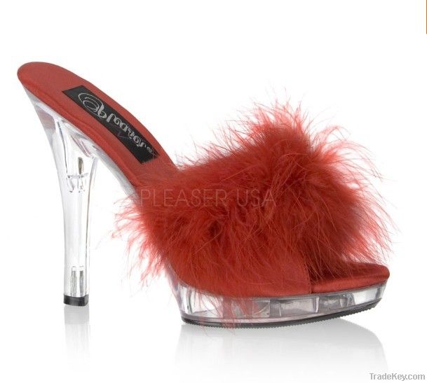 Ladies Feather Sandals