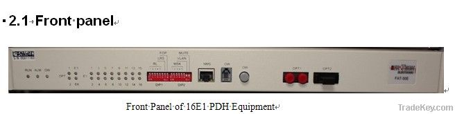 16E1 PDH equipment