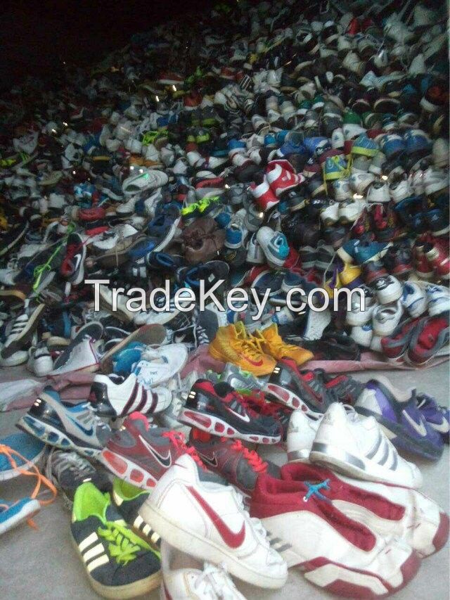 gradeA used shoes 25kg/sack used shoes wholesale