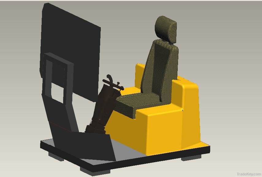 wheel loader training simulator