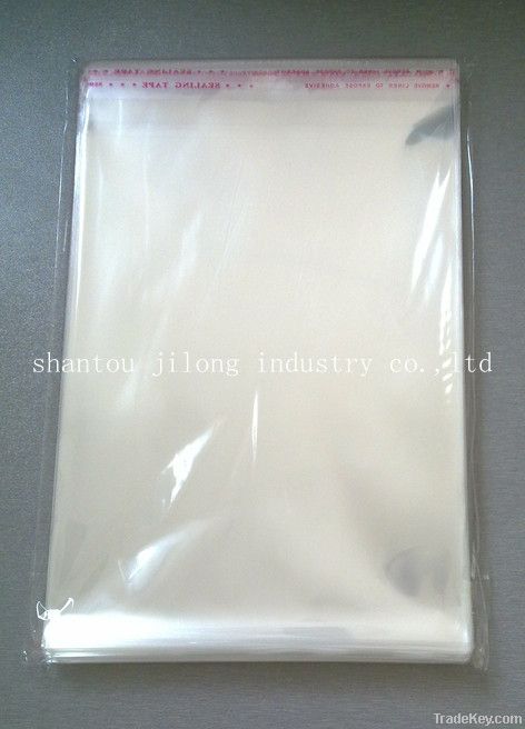 Self-seal cellophane bags