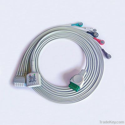 Ge-Marquette ECG Cable