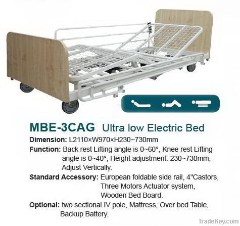 Ultra low Electric Bed