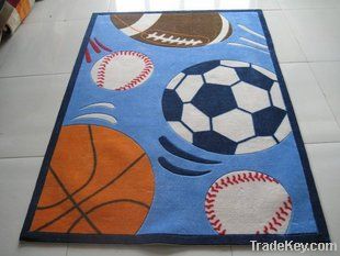 hand tufted acrylic rug