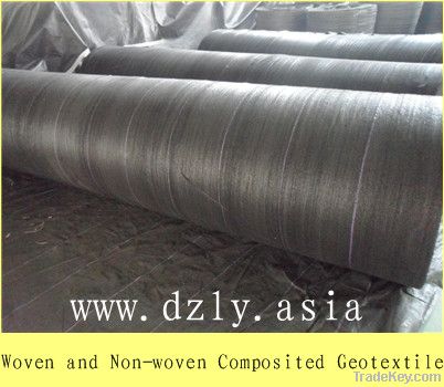 PET/PP needle punched woven geotextile