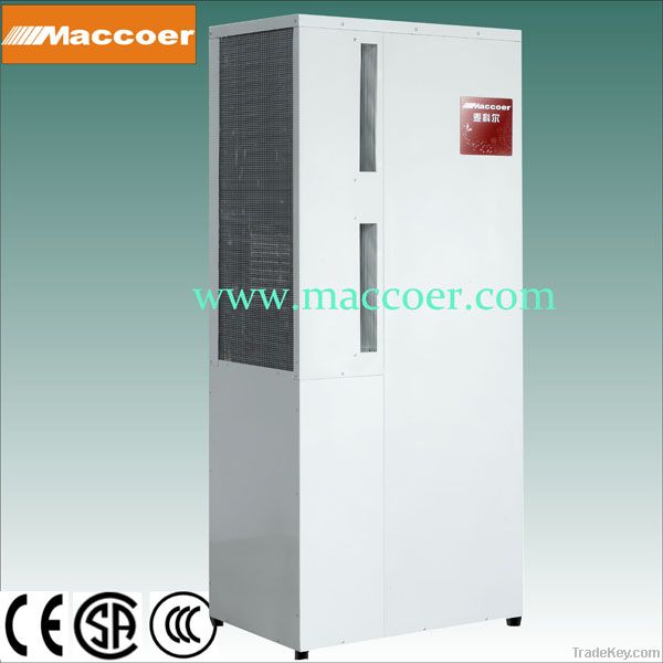 Outdoor Air Source Air to Water Heat Pump Water Heater, Compact Type