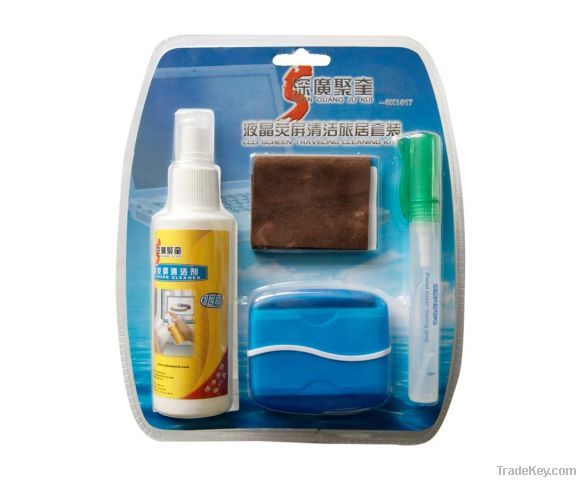LCD travel screen cleaning kit