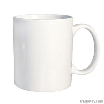 11oz White Coated Mug