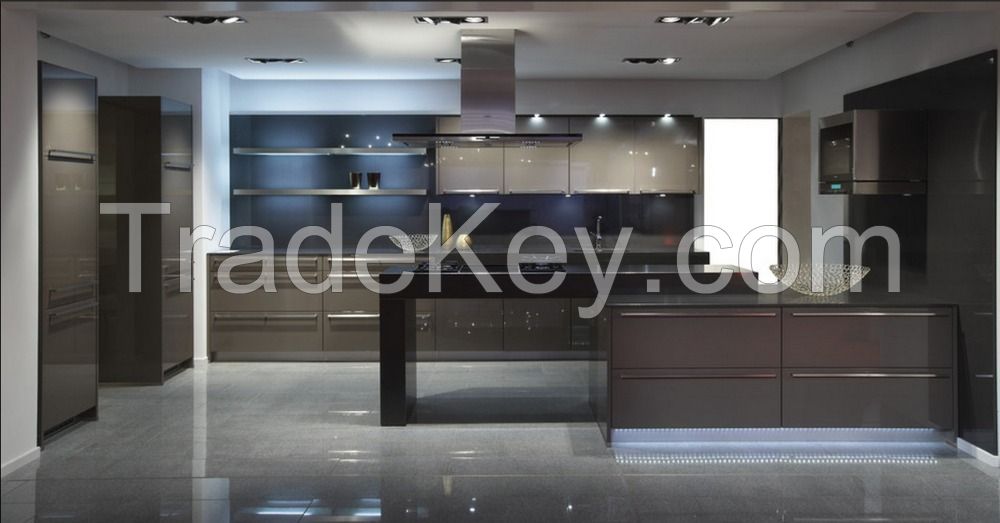 Fashionable Design Contemporary Lacquer Kitchen Cabinet