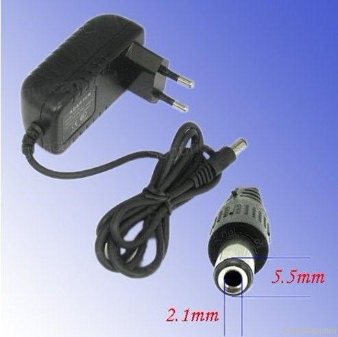 AC/DC 12V1A for CCTV Camera  power adapter