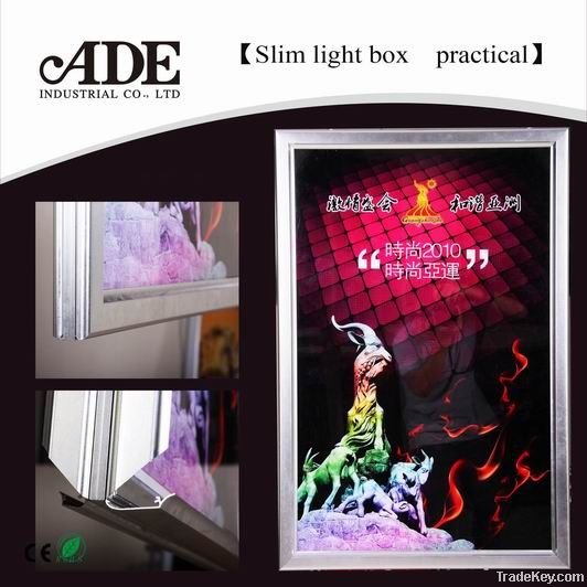 Double sides slim light box