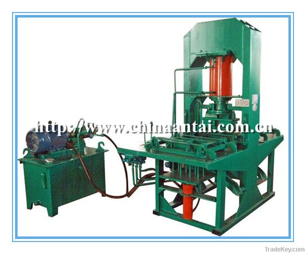 Colorful brick molding machine