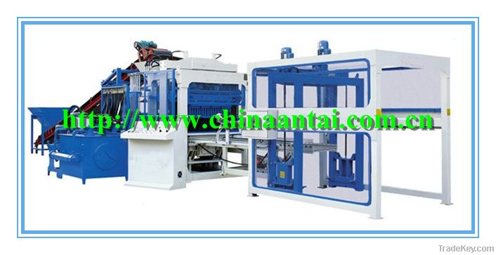 Full-automatic hydraulic baking-free brick making machine