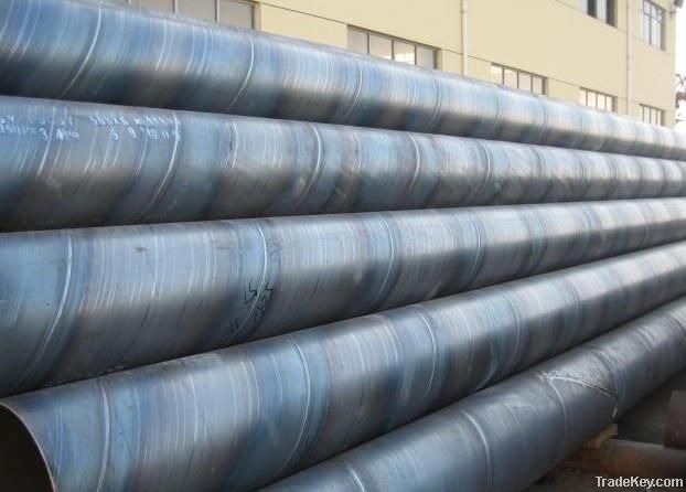 Spiral steel pipeline