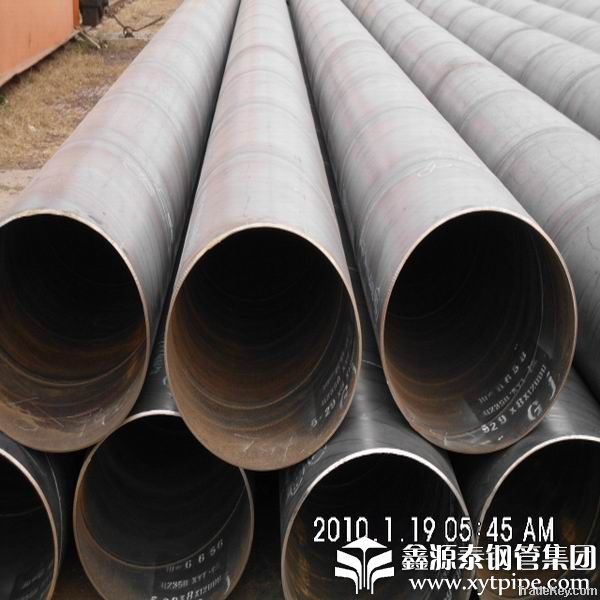 Spiral steel pipeline
