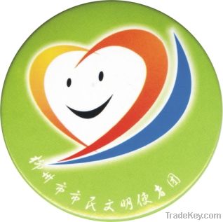 smile face badges