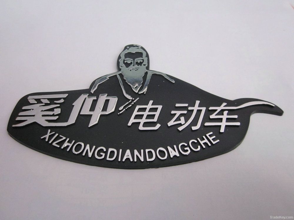 car label car badge ABS label