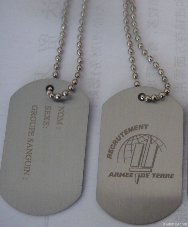 dog tag, military dog tag, pet tag , ID tag