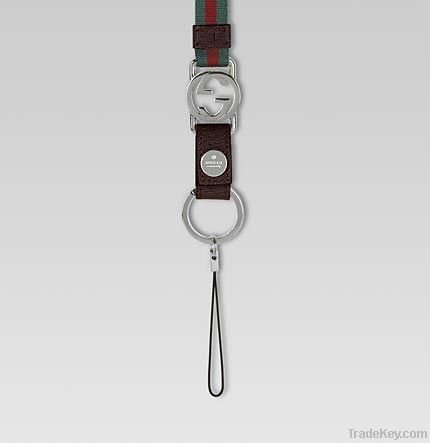 leather keychain/fashion design PU leather key holder, keychain