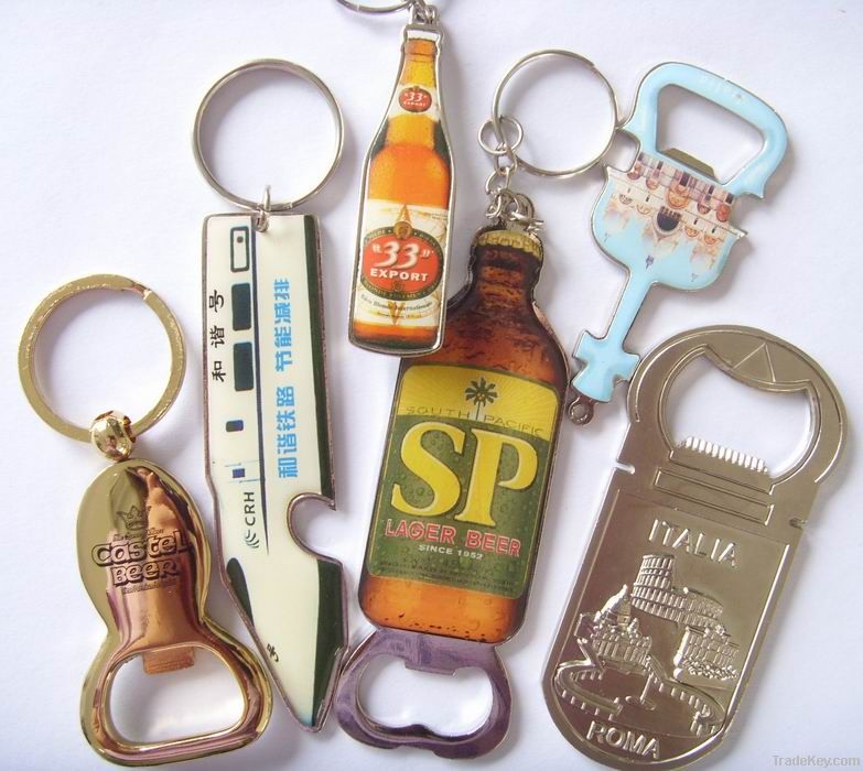 metal bottle opener keychain