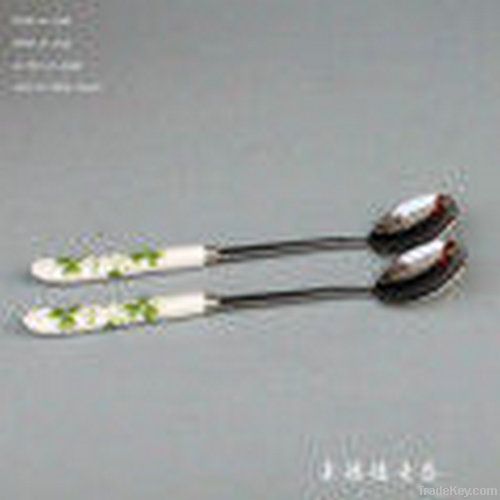 stainless steel spoon