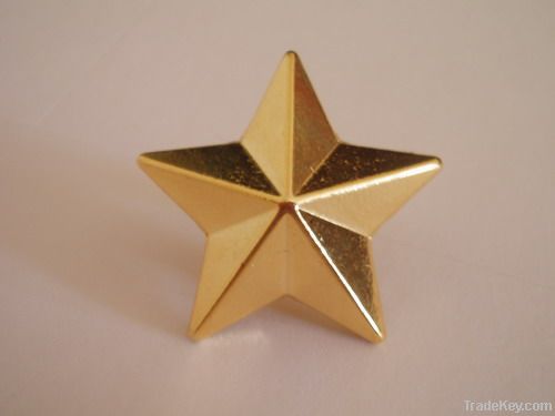 metal badge /star shaped badge /flower shaped/army badge /sport badge