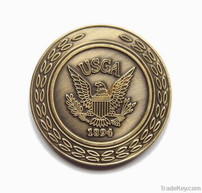 metal badge/eagle shaped/plated badge/ pin badge /gold badge,