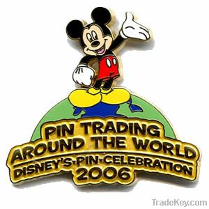 Disney pin , enamel pin , irregular pin, polished pin