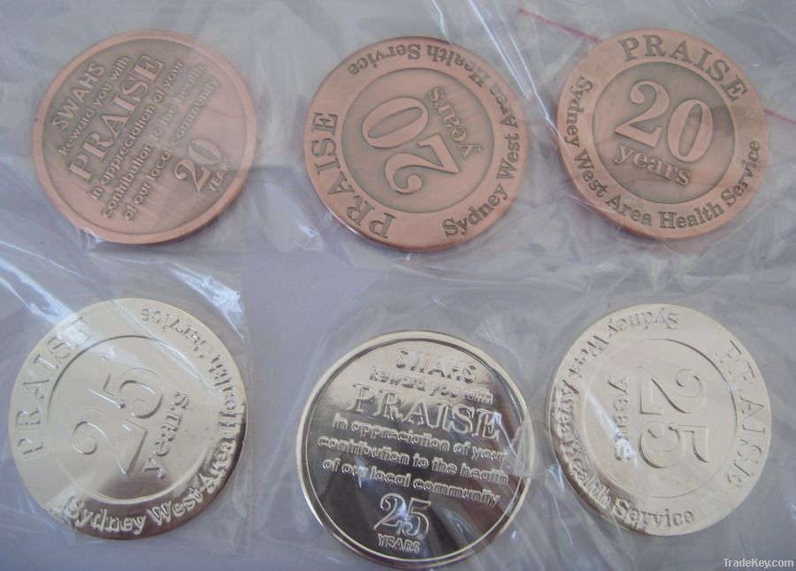 new style of souvenir coin  in 2012, hot sale