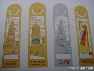 Custom bookmark, copper bookmarker , bookmark