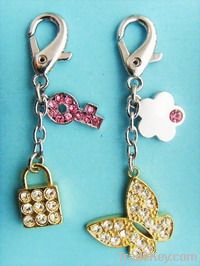 fashional accessory , handbag decoration , key chain