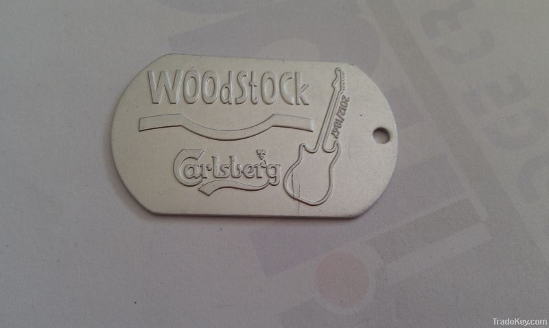 Stainless dog tag, plain Pet tag for etching, cat tag, laser engraving