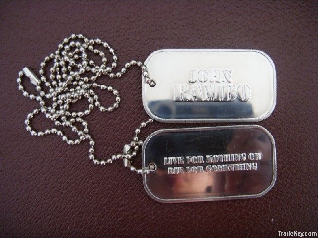 Stainless dog tag, plain Pet tag for etching, cat tag, laser engraving