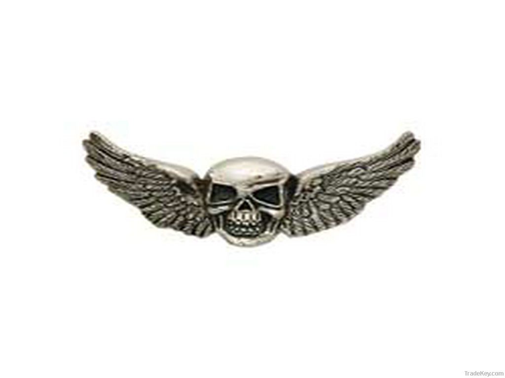 2012 Fashion Metal skull wing Cufflinks