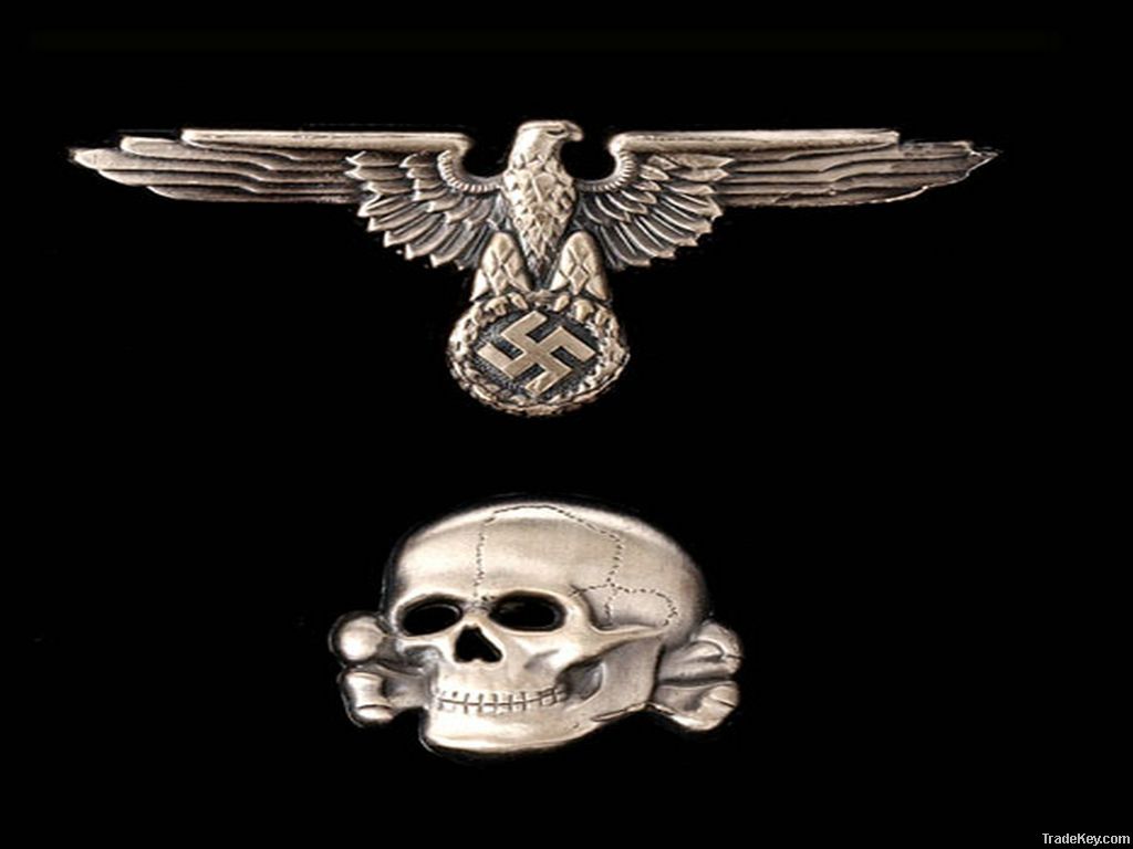 2012 Fashion Metal skull wing Cufflinks