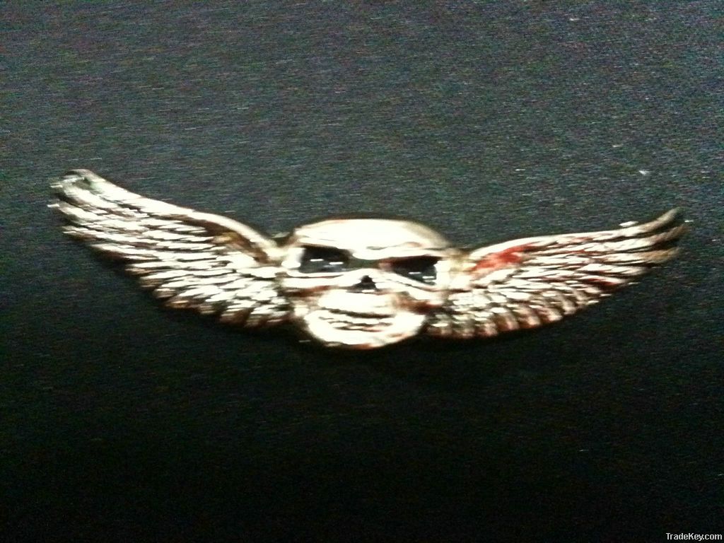 2012 Fashion Metal skull wing Cufflinks