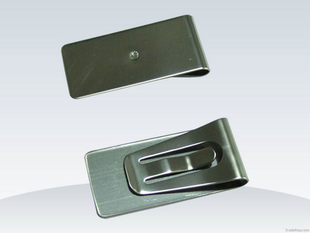 stainless steel money clip, metal money clip