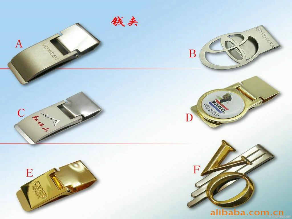 stainless steel money clip, custom metal money clip